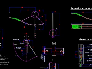 Thư viện AutoCAD cột đèn chiếu sáng đô thị và trang trí sân vườn (Chi tiết trụ thép 14m, 17m & Đèn năng lượng mặt trời)