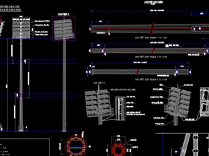 Hồ sơ tổng hợp giải pháp thiết kế chiếu sáng phức hợp thể thao: Sân bóng đá, bóng rổ, cầu lông và điền kinh