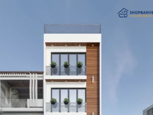 Hồ sơ thiết kế nhà phố 2 mặt tiền 4,8x7,3m: Trọn bộ bản vẽ Kiến trúc và Điện nước (4 tầng 1 tum)