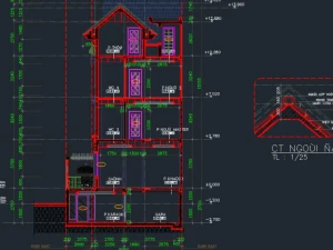 Hồ sơ thiết kế nhà cấp 4 mái Thái và mái Nhật – Trọn bộ bản vẽ AutoCAD tối ưu công năng cho diện tích 100m2